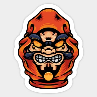 Mad Daruma Sticker